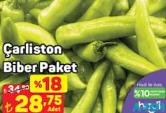 ÇARLİSTON BİBER PAKET